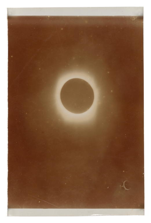 Photograph of solar eclipse