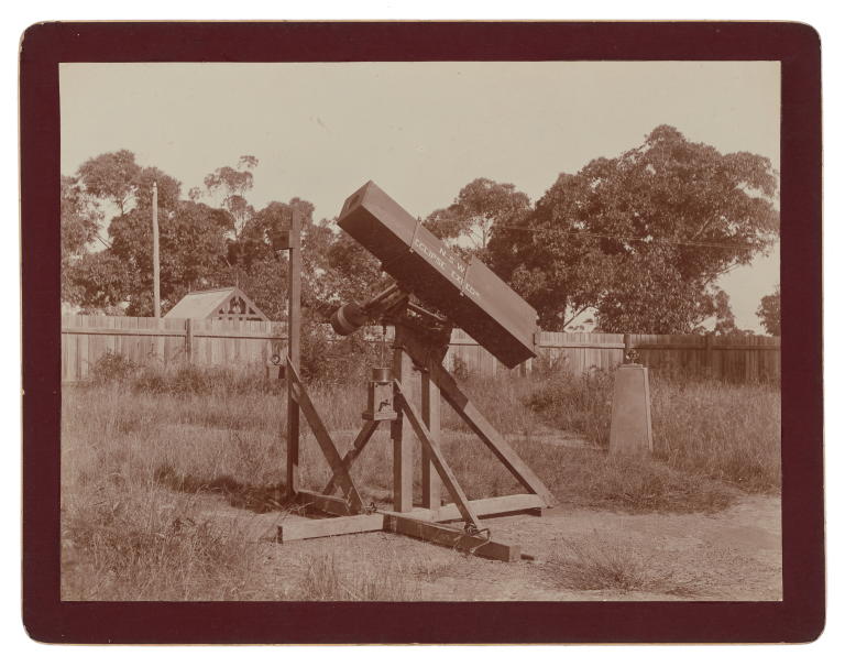 Photograph of camera for NSW Eclipse Expedition