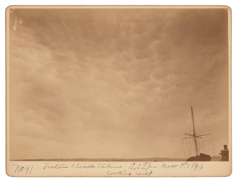 Photograph of festoon clouds