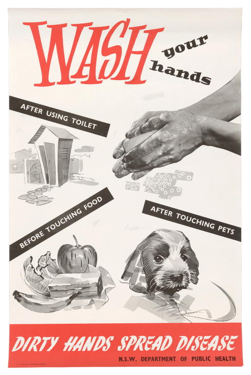 'Wash your hands' poster
