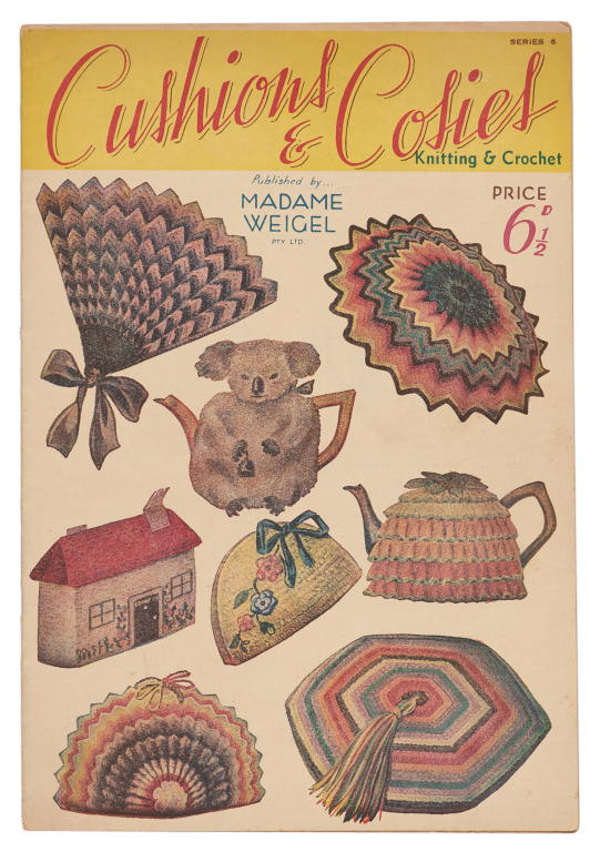 'Cushions & Cosies' pattern book