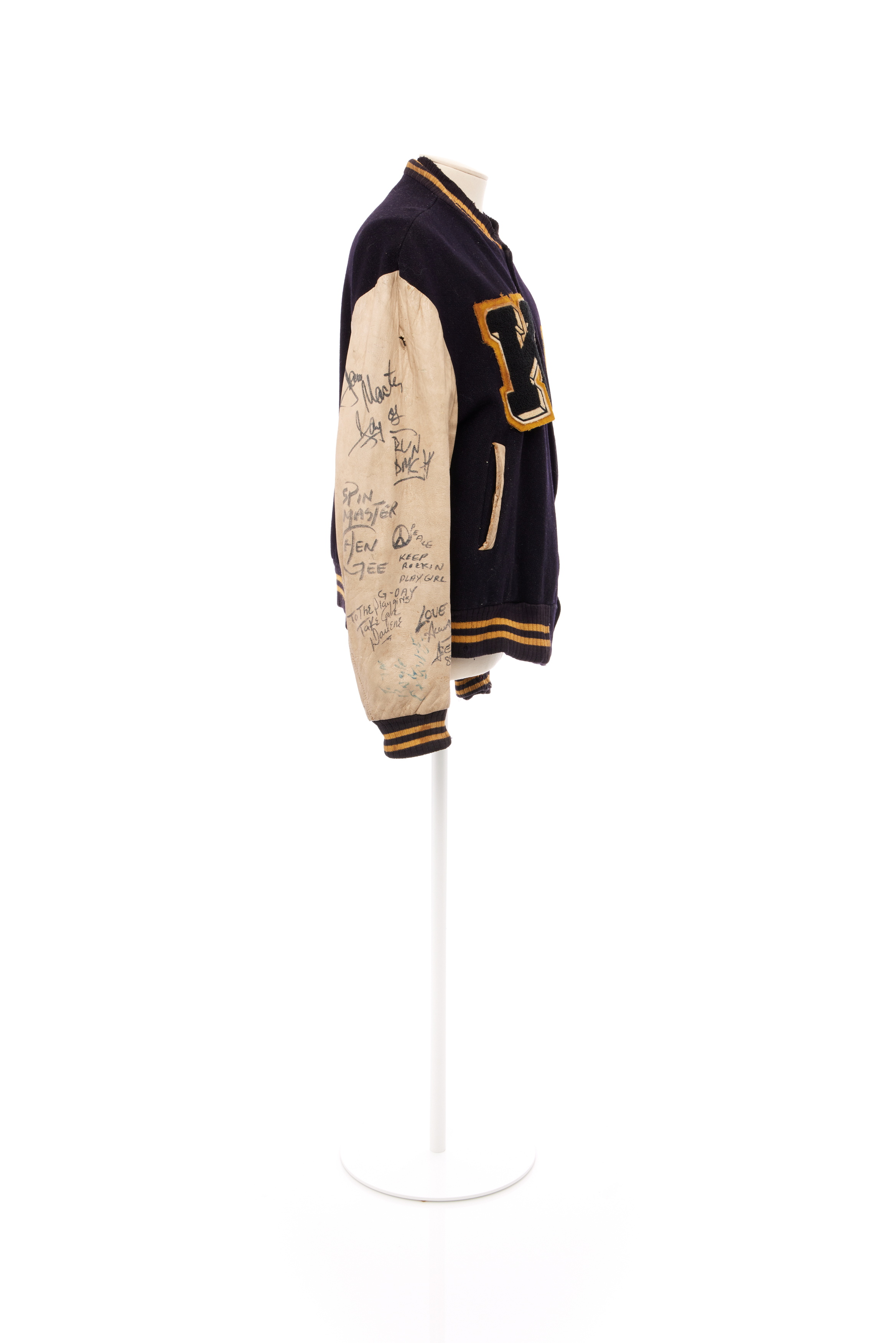 Autographed letterman jacket worn by Spice