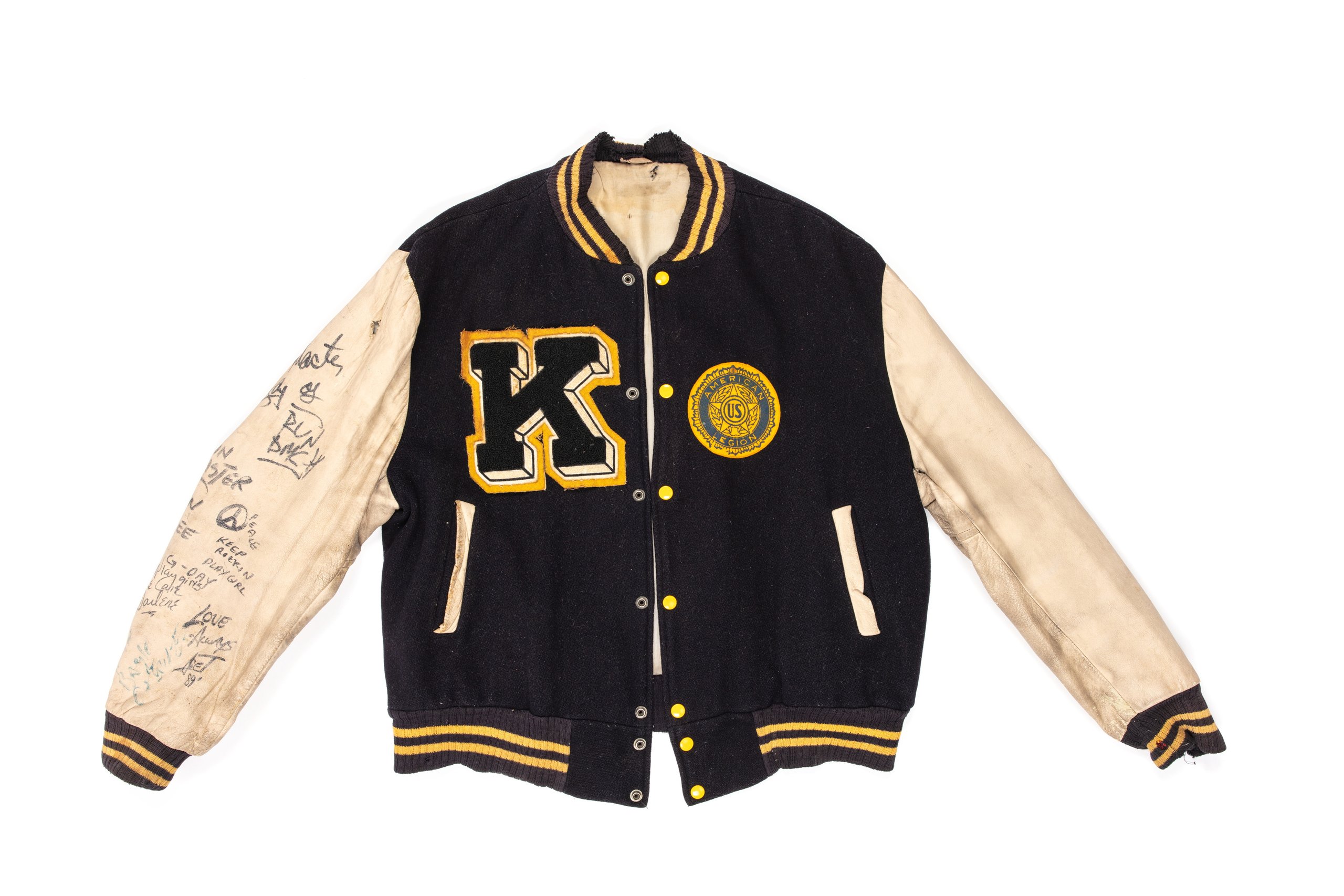 Autographed letterman jacket worn by Spice