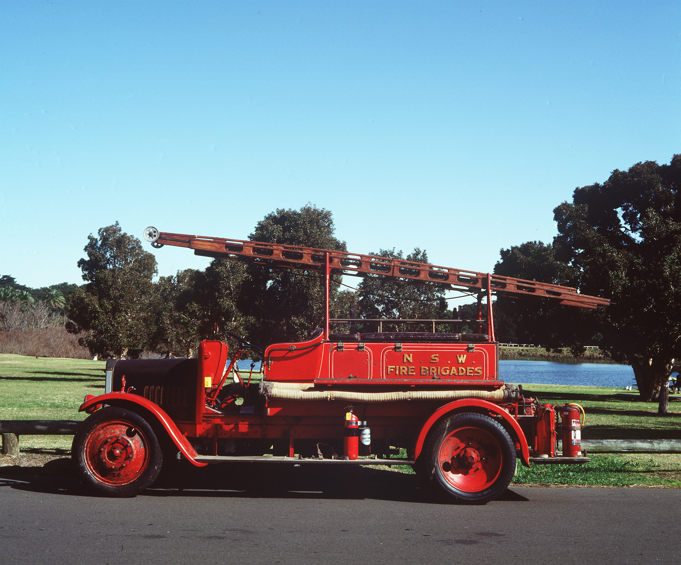 Dennis-Tamini fire engine used in NSW fire stations