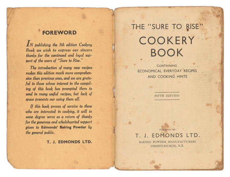 'Edmonds Sure to Rise Cookery Book' by T J Edmonds Ltd
