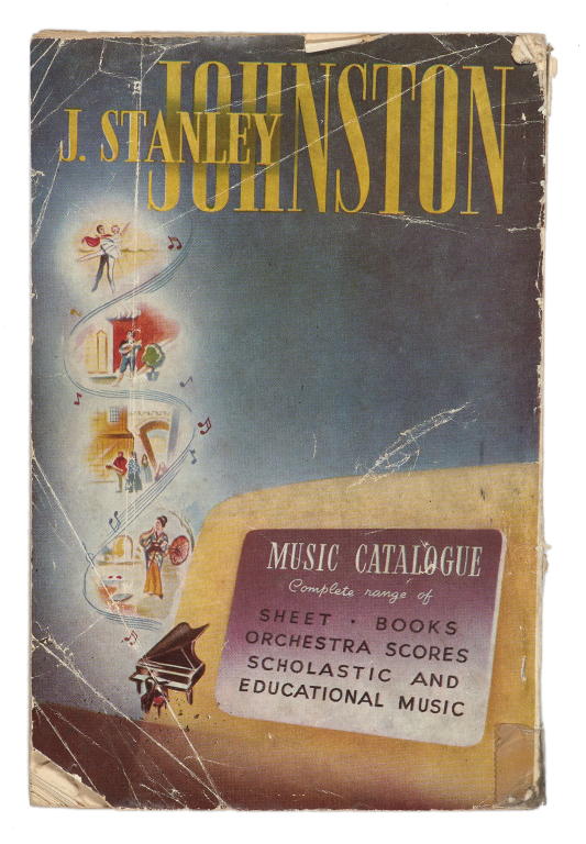 Sheet music catalogue by J Stanley Johnston