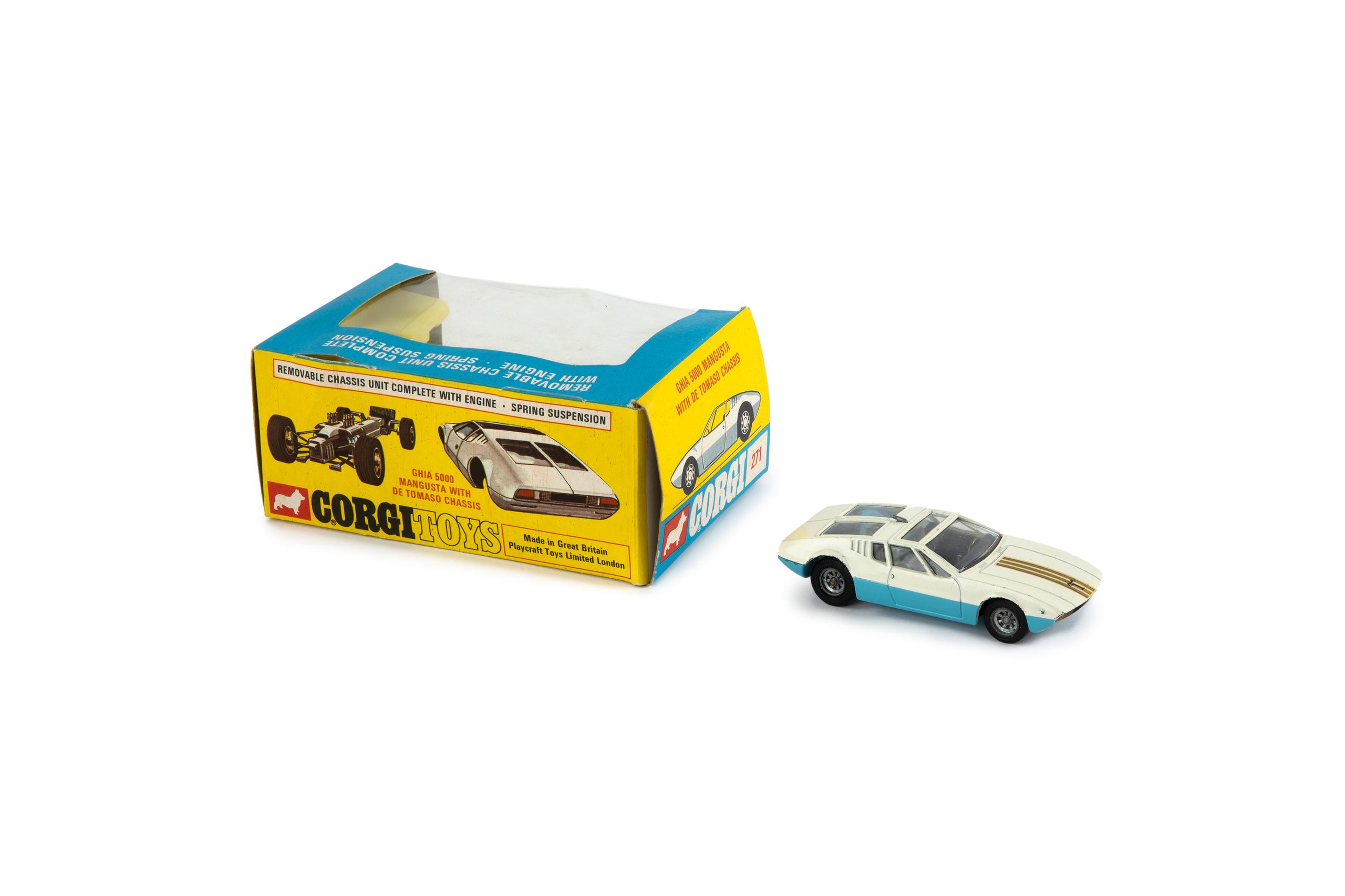 Powerhouse Collection - Corgi Toys No. 271 Ghia 5000 Mangusta car