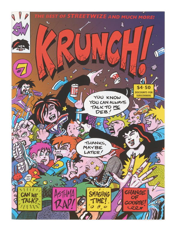 'Krunch!' comic book made by Streetwize Comics