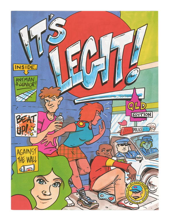 'It's legit!' comic book made by Streetwize Comics