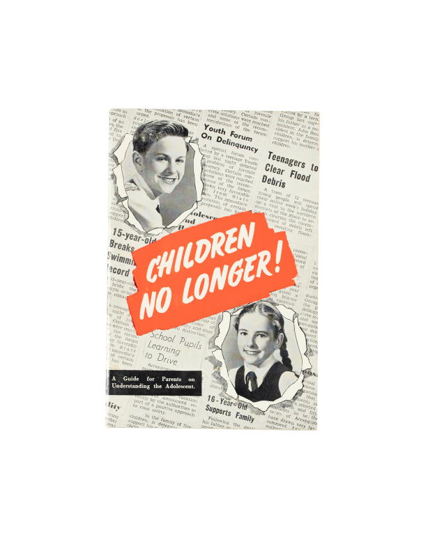 Booklet, 'Children no longer!' by The Father and Son Welfare Movement of Australia