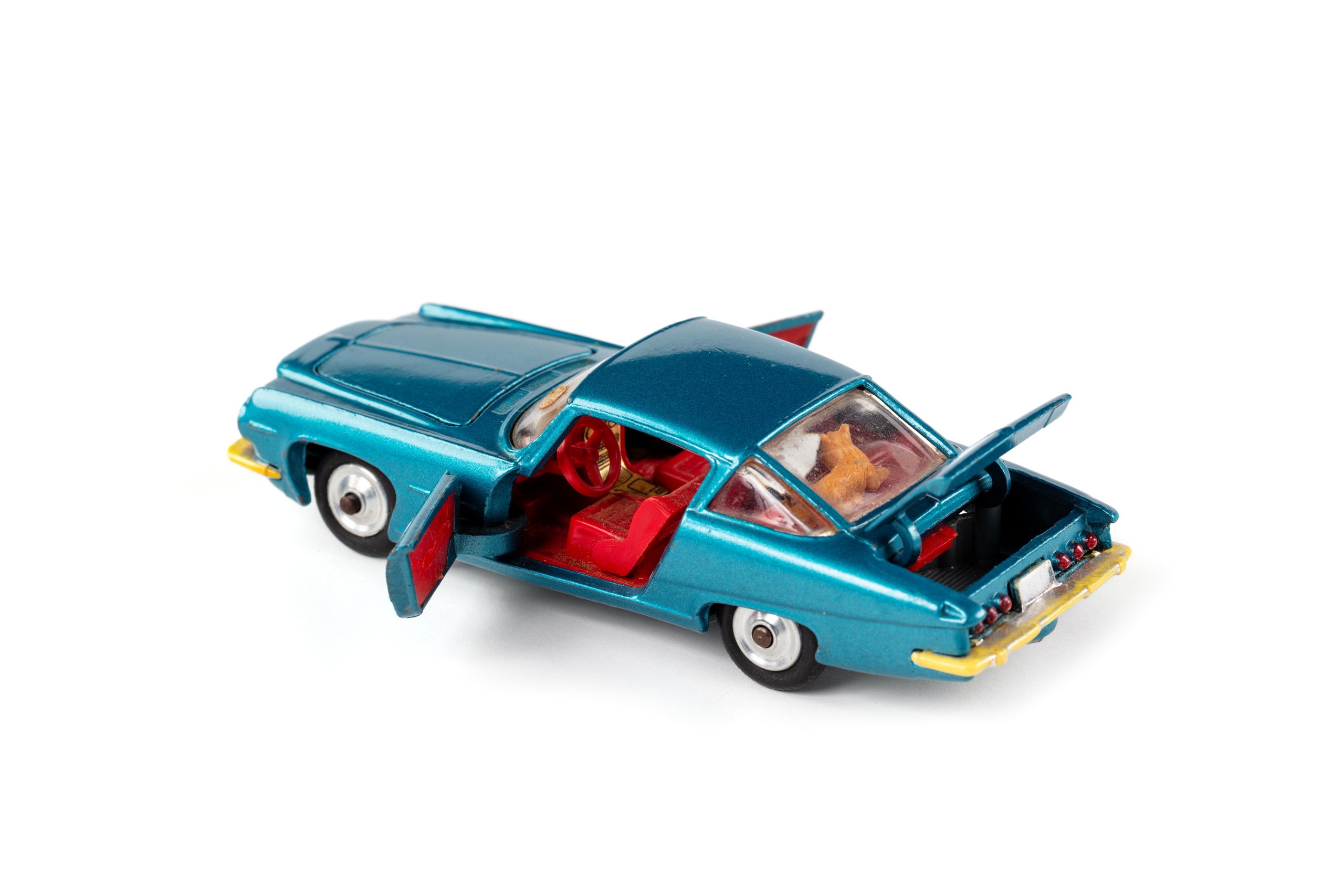 Toy automobiles mady by Corgi