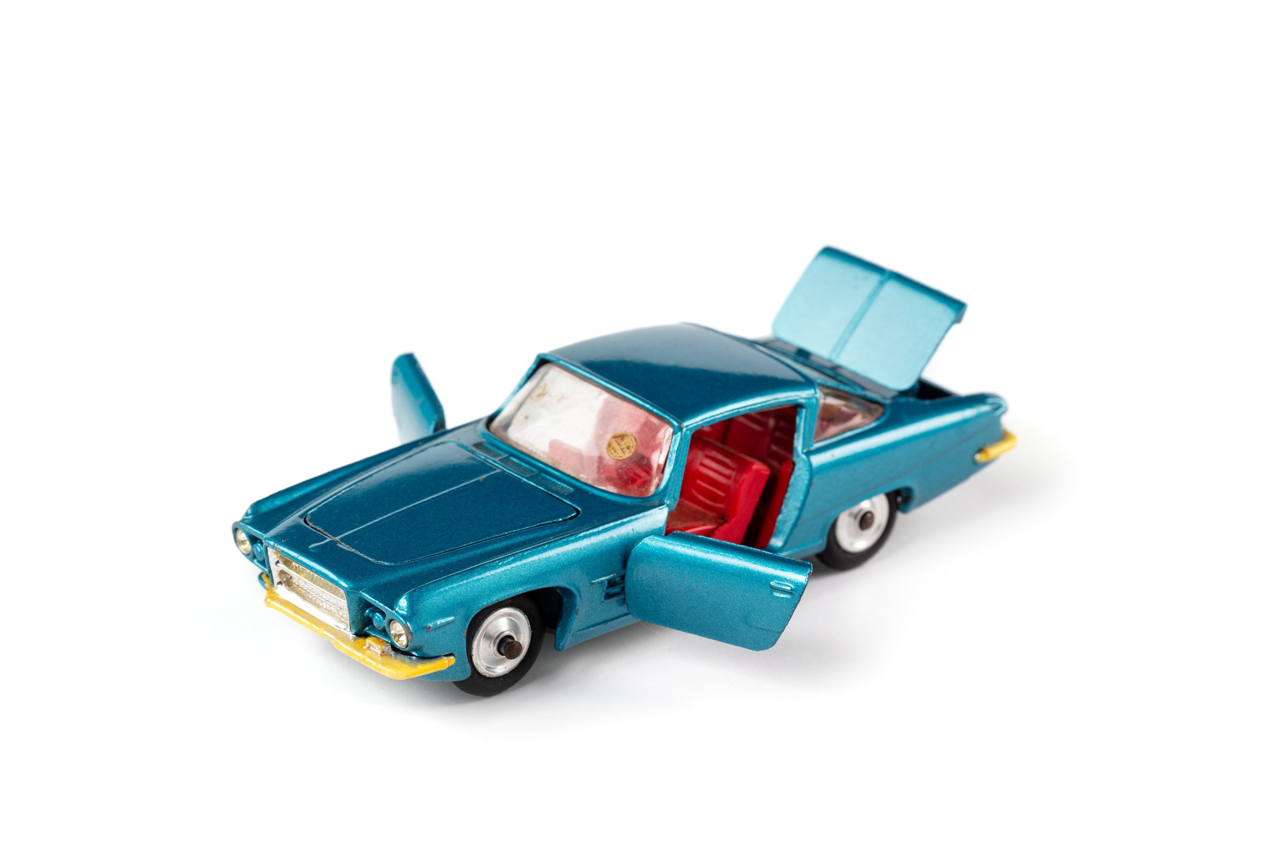 Toy automobiles mady by Corgi