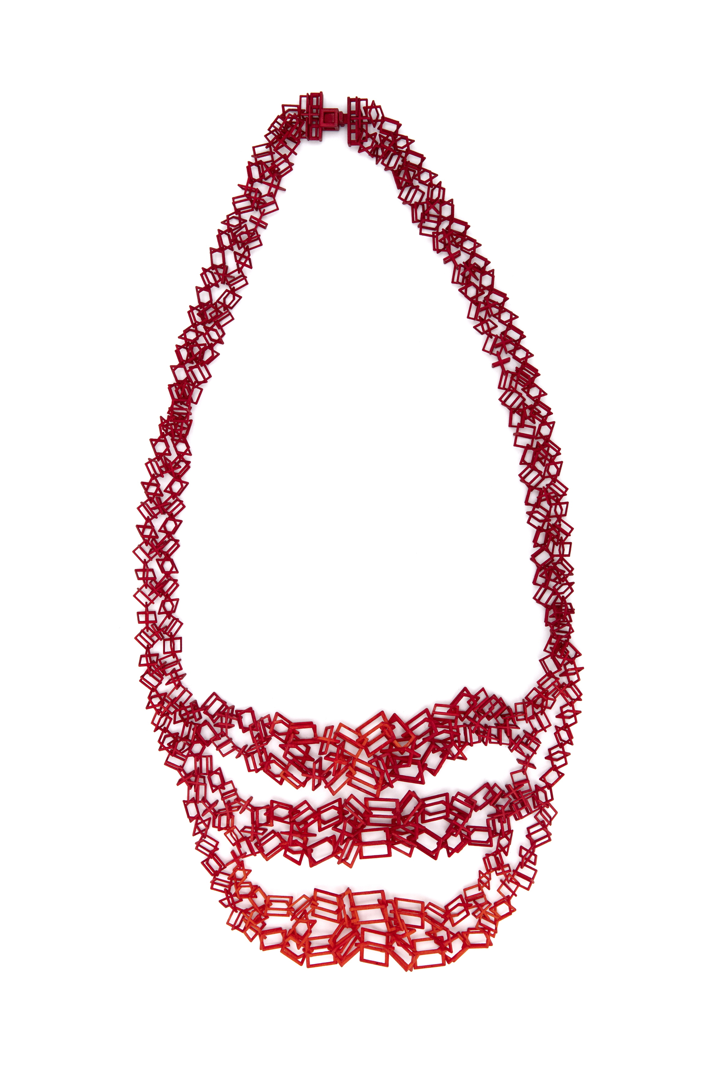'Crossbox (4) 2013' necklace by Bin Dixon-Ward