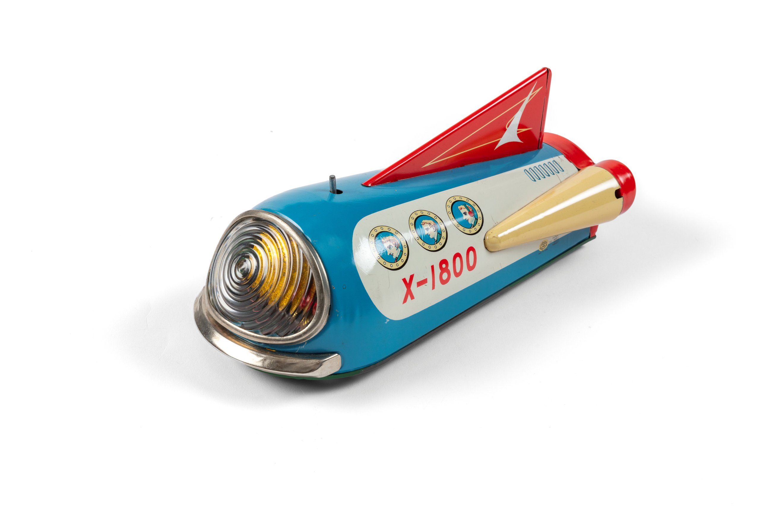 'Atomic Rocket' toy spaceship by K K Masutoku Toy Factory