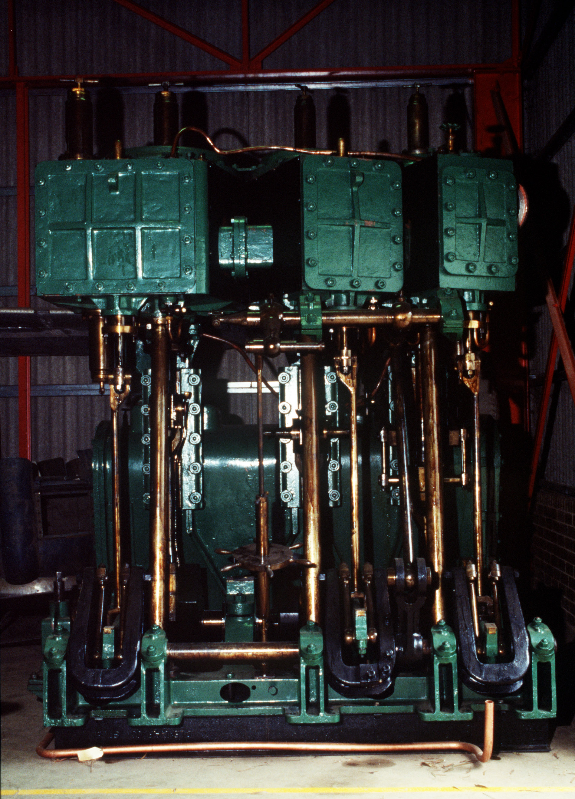 Steam engine by Forth Banks Works used to power Sydney ferries