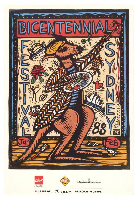 'Bicentennial Festival of Sydney' poster