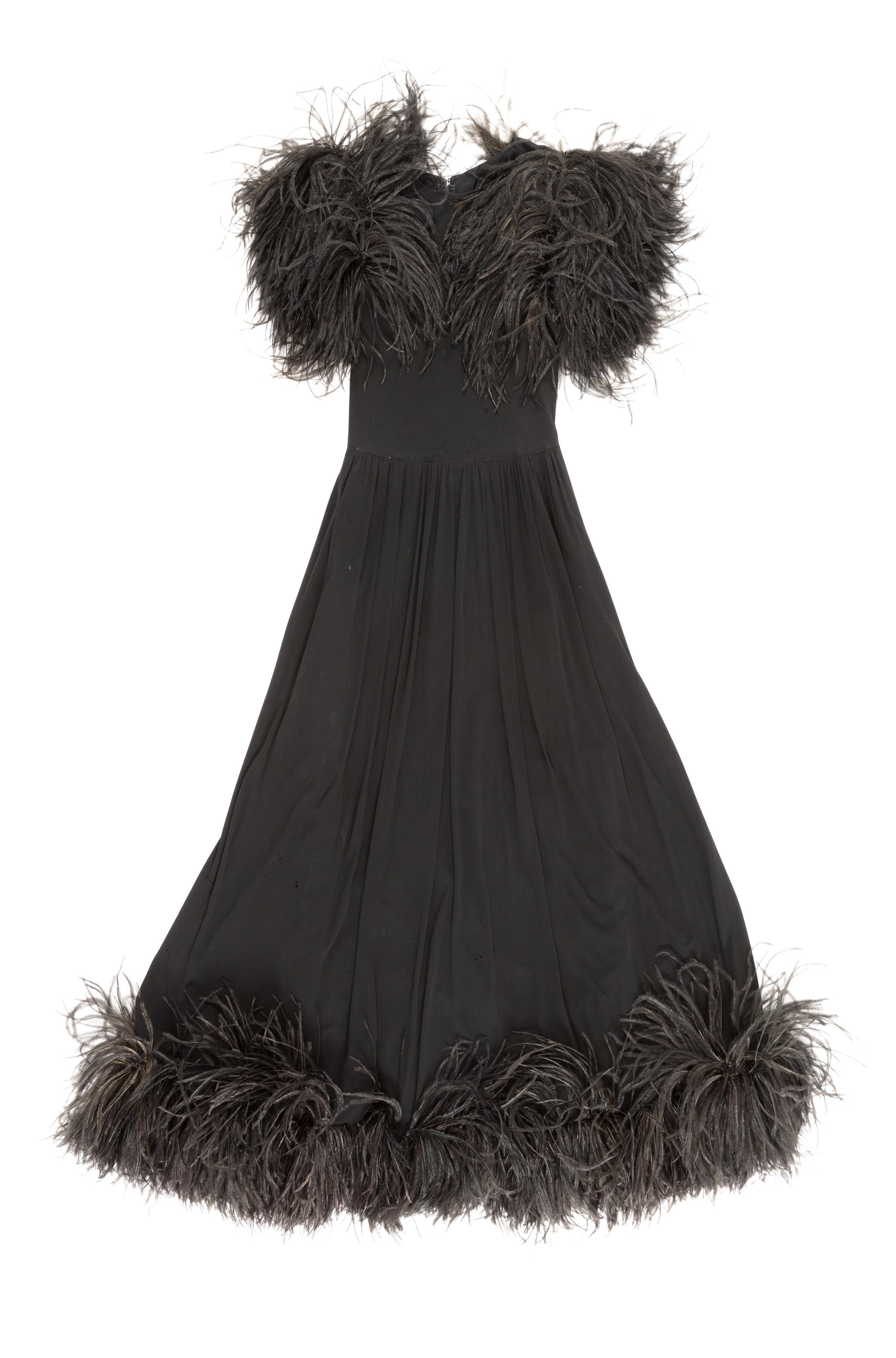green emerald velvet dress Givenchy Haute Couture 1969 Hand-beaded Sequin Halter Gown – RERACKED main image 1