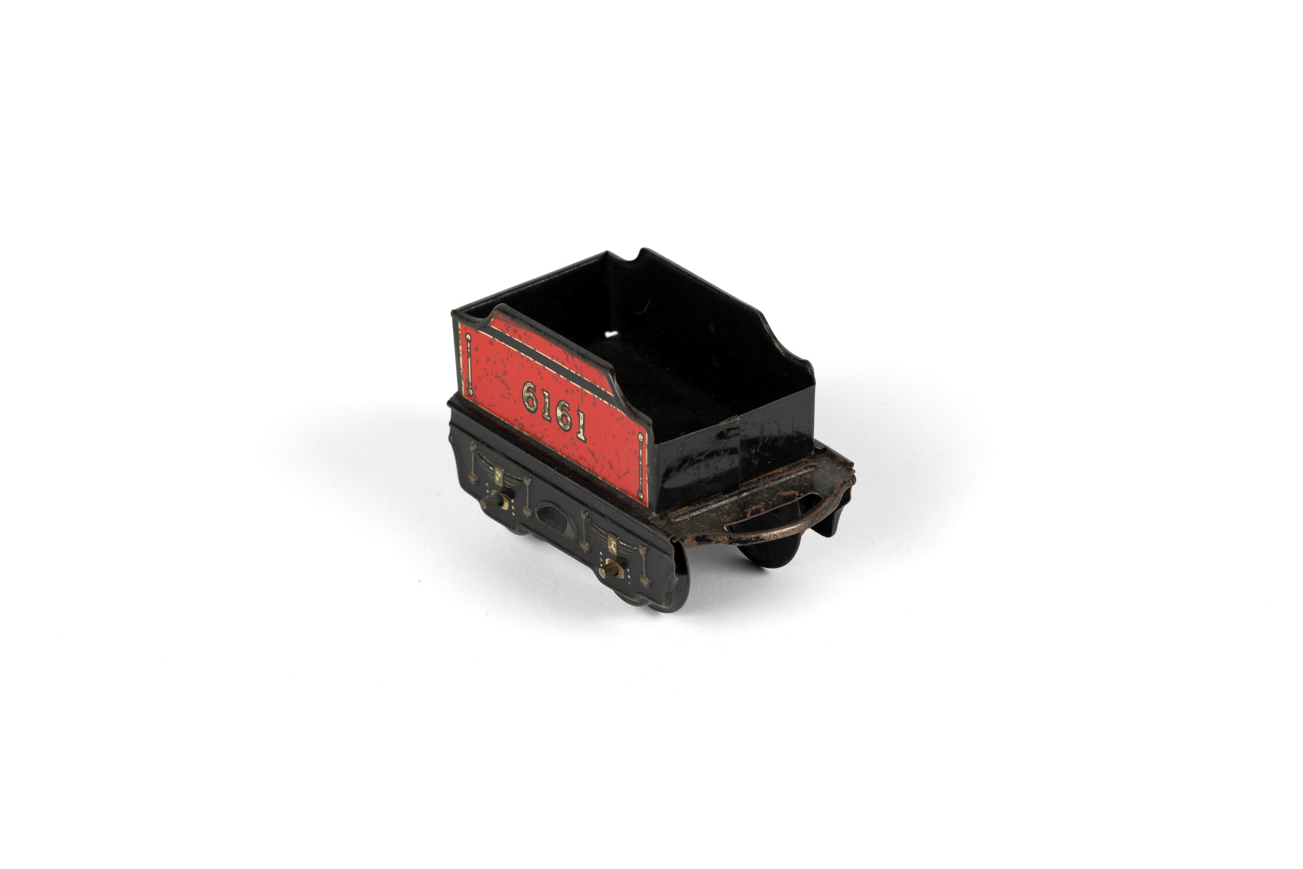 Tinplate toy locomotives and tenders by Hornby
