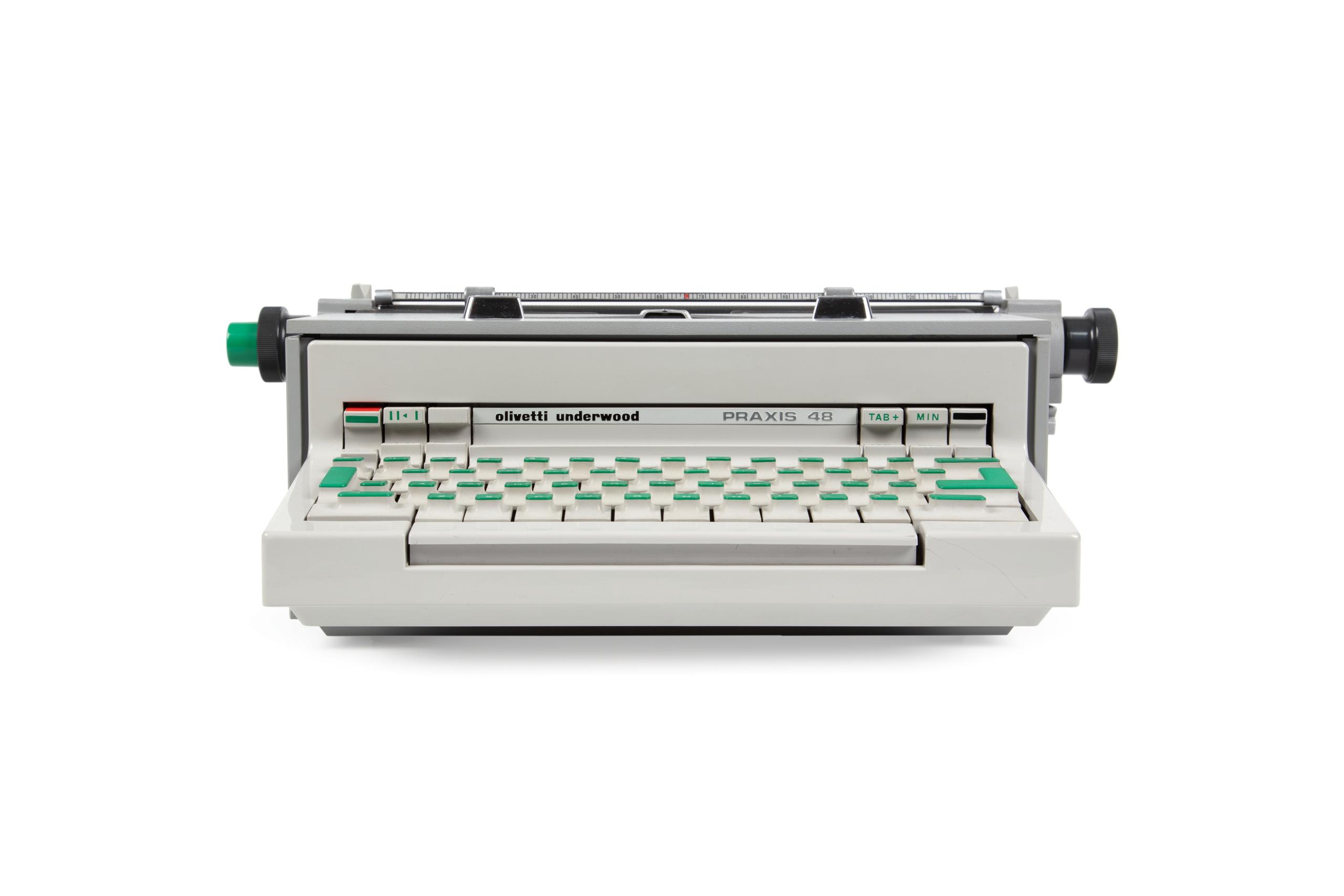 Powerhouse Collection - Olivetti Underwood Praxis 48 typewriter, c