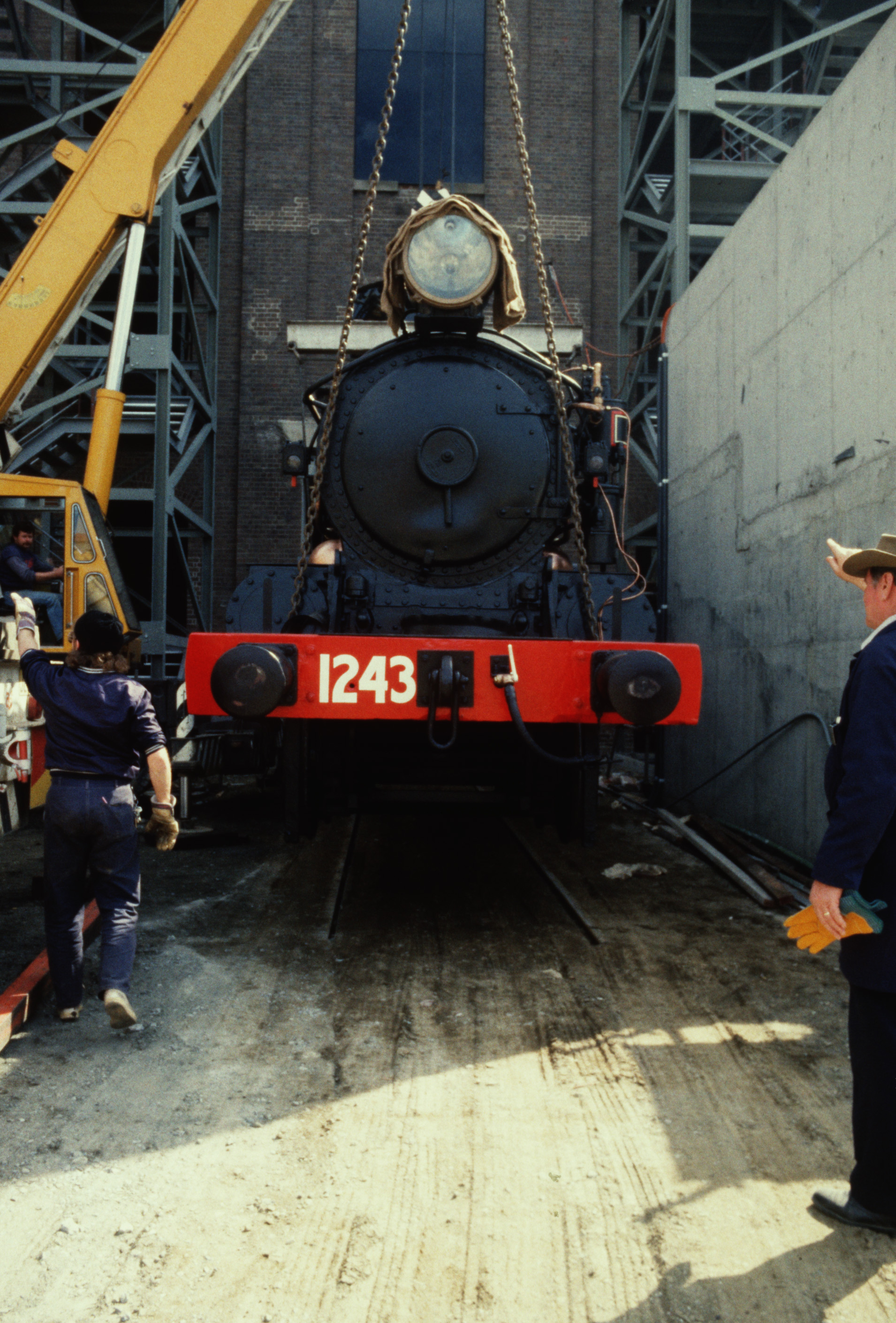 Steam locomotive No.1243 by Atlas Engineering, Sydney