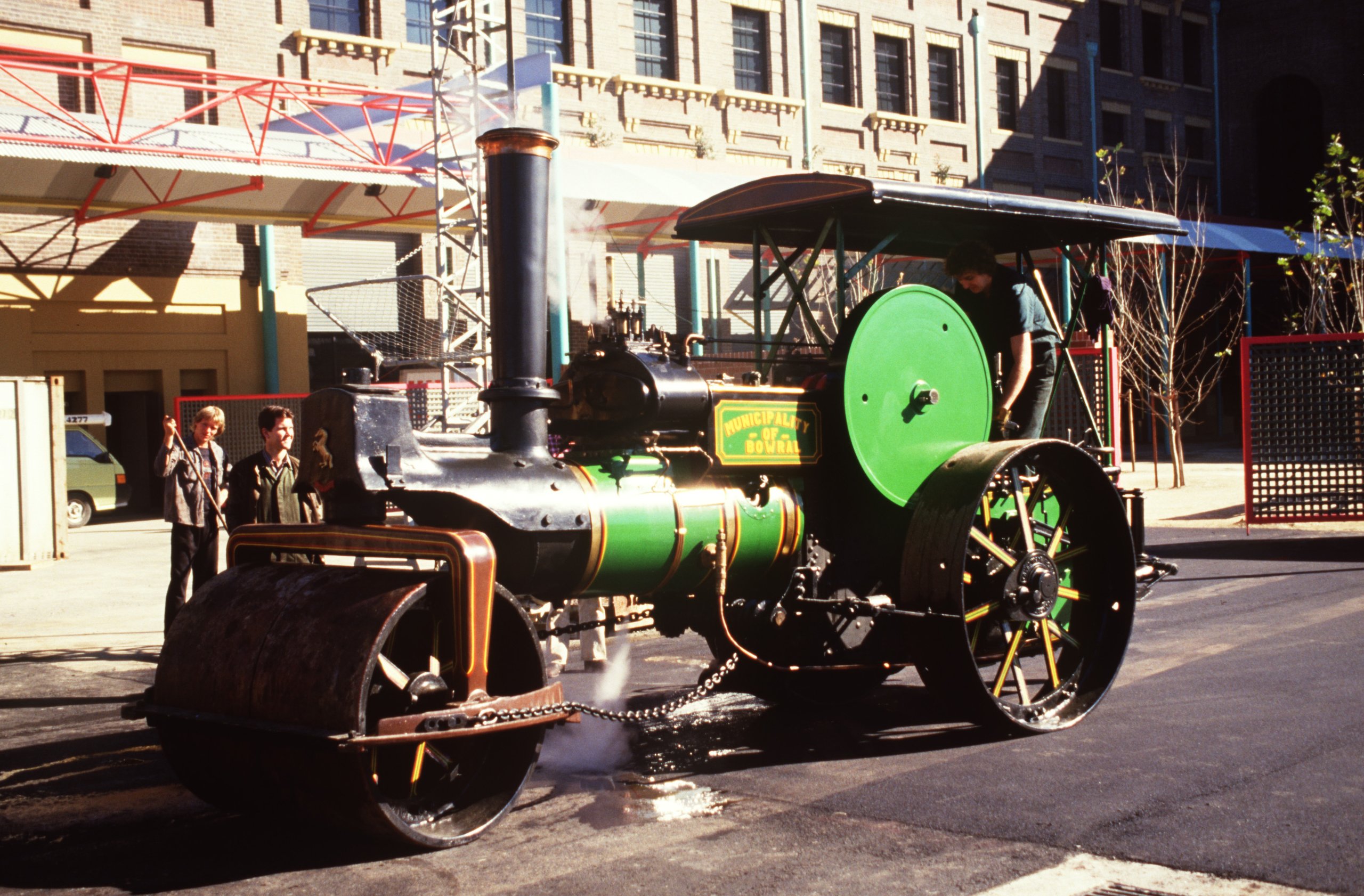 Aveling & Porter Type D compound steam road roller