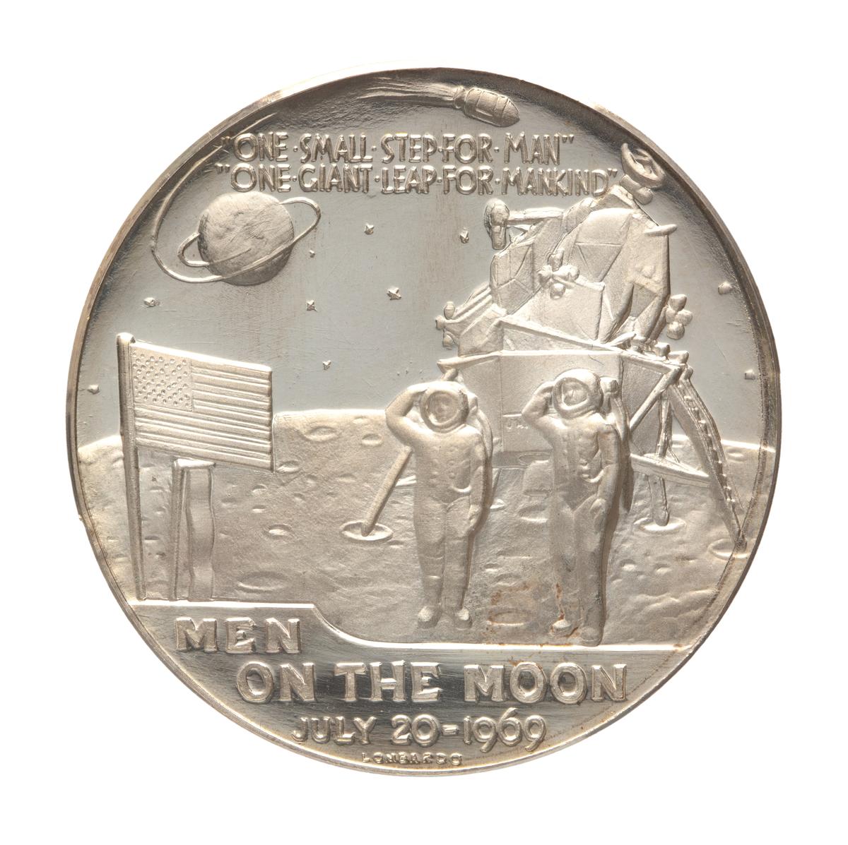 Powerhouse Collection - 'Apollo 11' medallion, 1969