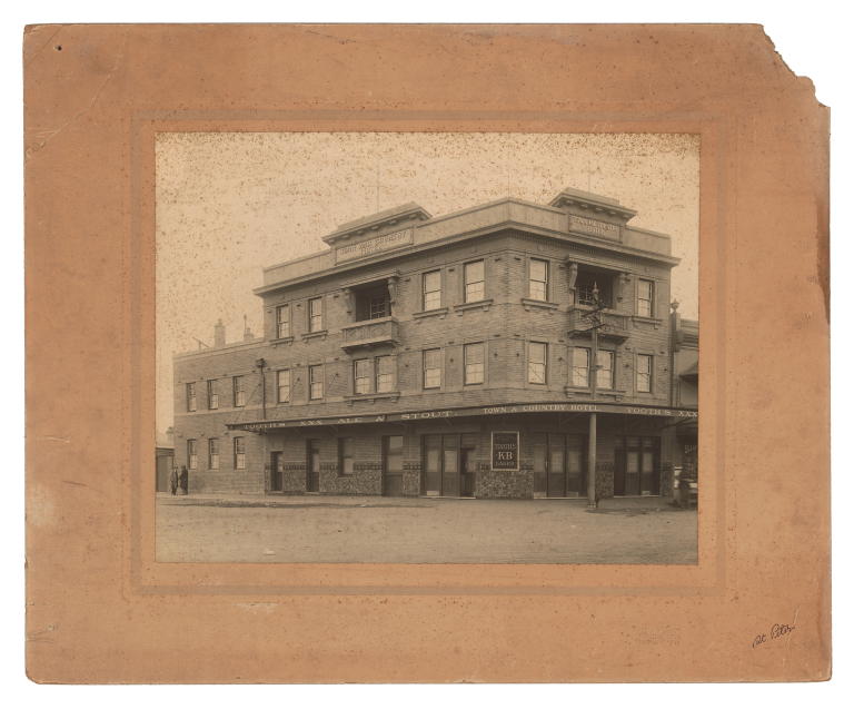 Photograph of Town and Country Hotel exterior, St Peters by Milton Kent