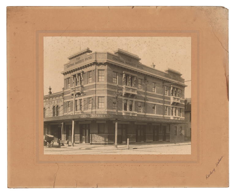 Photograph of Central Markets Hotel exterior, Darling Harbour by Milton Kent