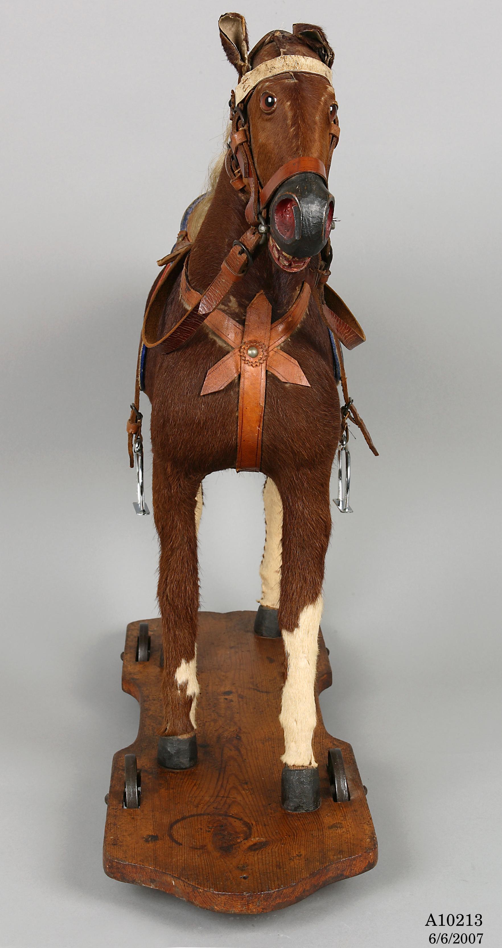 Powerhouse Collection Pull along toy horse