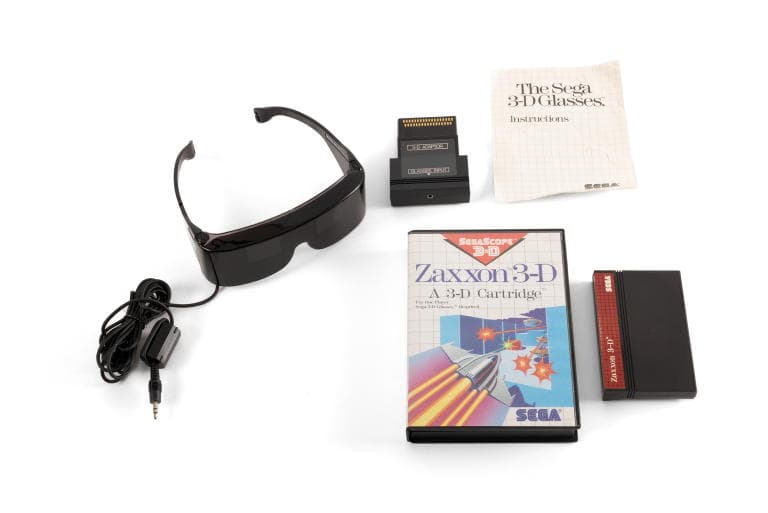 THE Sega 3-D Glasses セガ 3Dメガネ グラス THE Sega 3-D