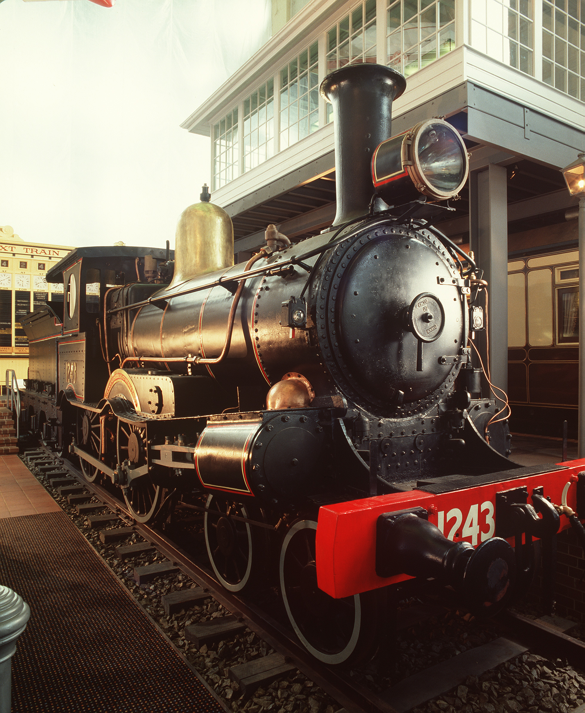 Steam locomotive No.1243 by Atlas Engineering, Sydney