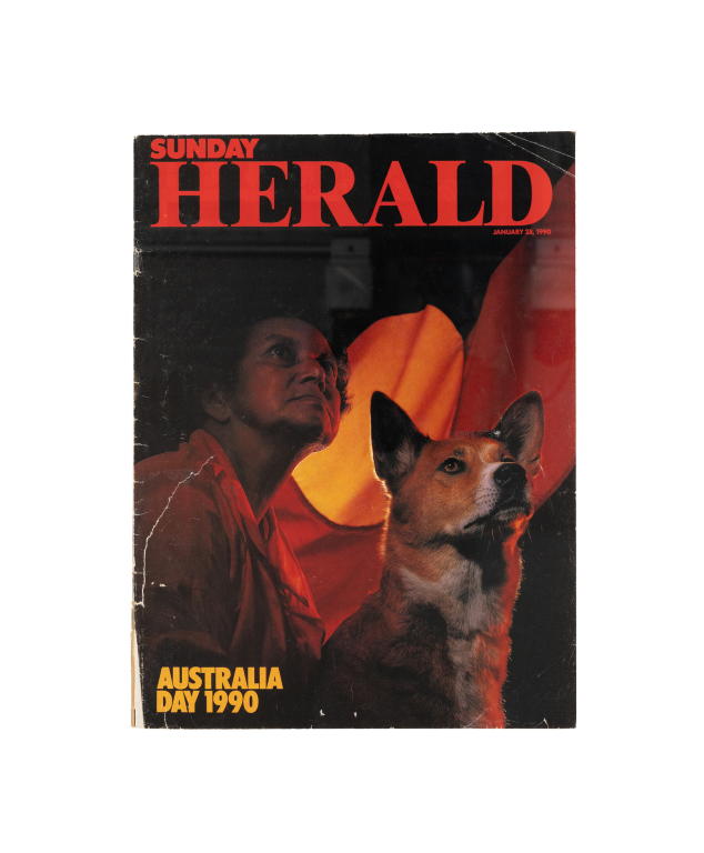 'Sunday Herald' magazine featuring photographs by Bruno Benini, published January 1990