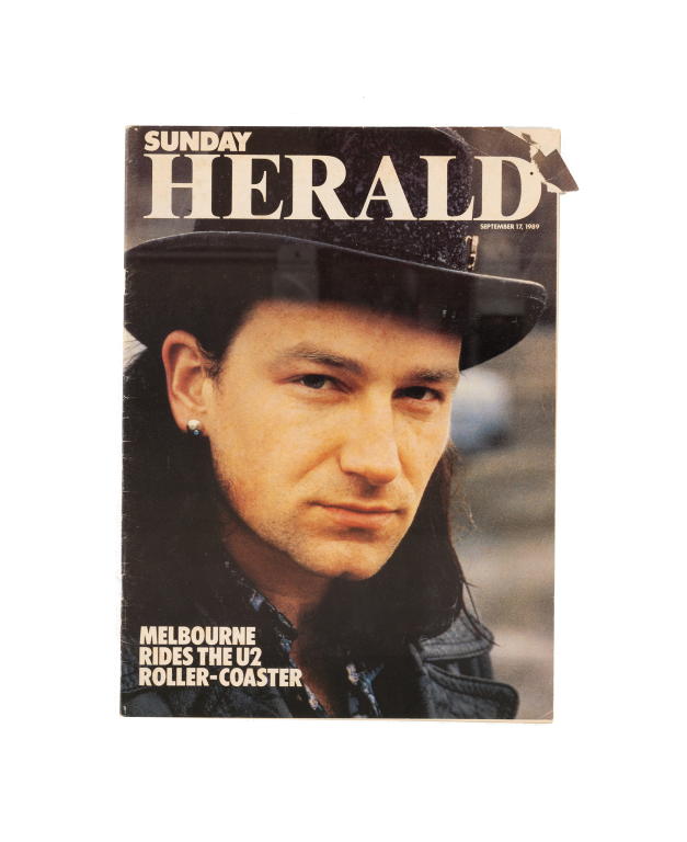 'Sunday Herald' magazine featuring photographs by Bruno Benini, published September 1989