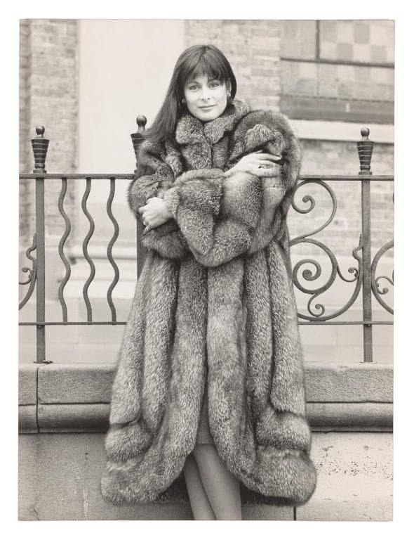 Powerhouse Collection Photograph of publicity for Cornelius Furs