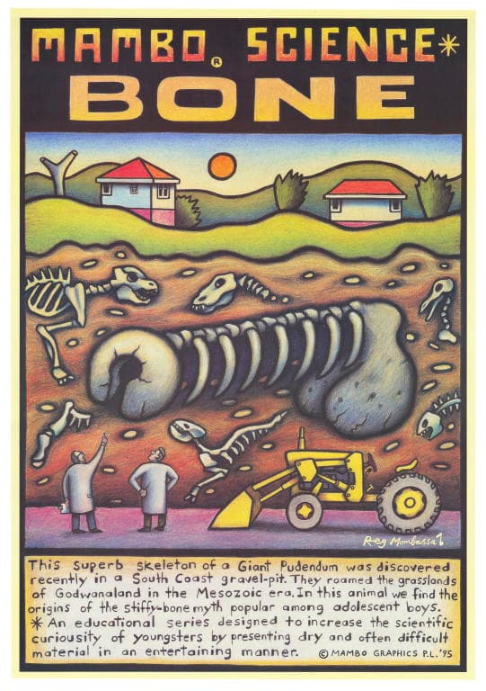 Powerhouse Collection - 'Mambo Science Bone' poster by Mambo