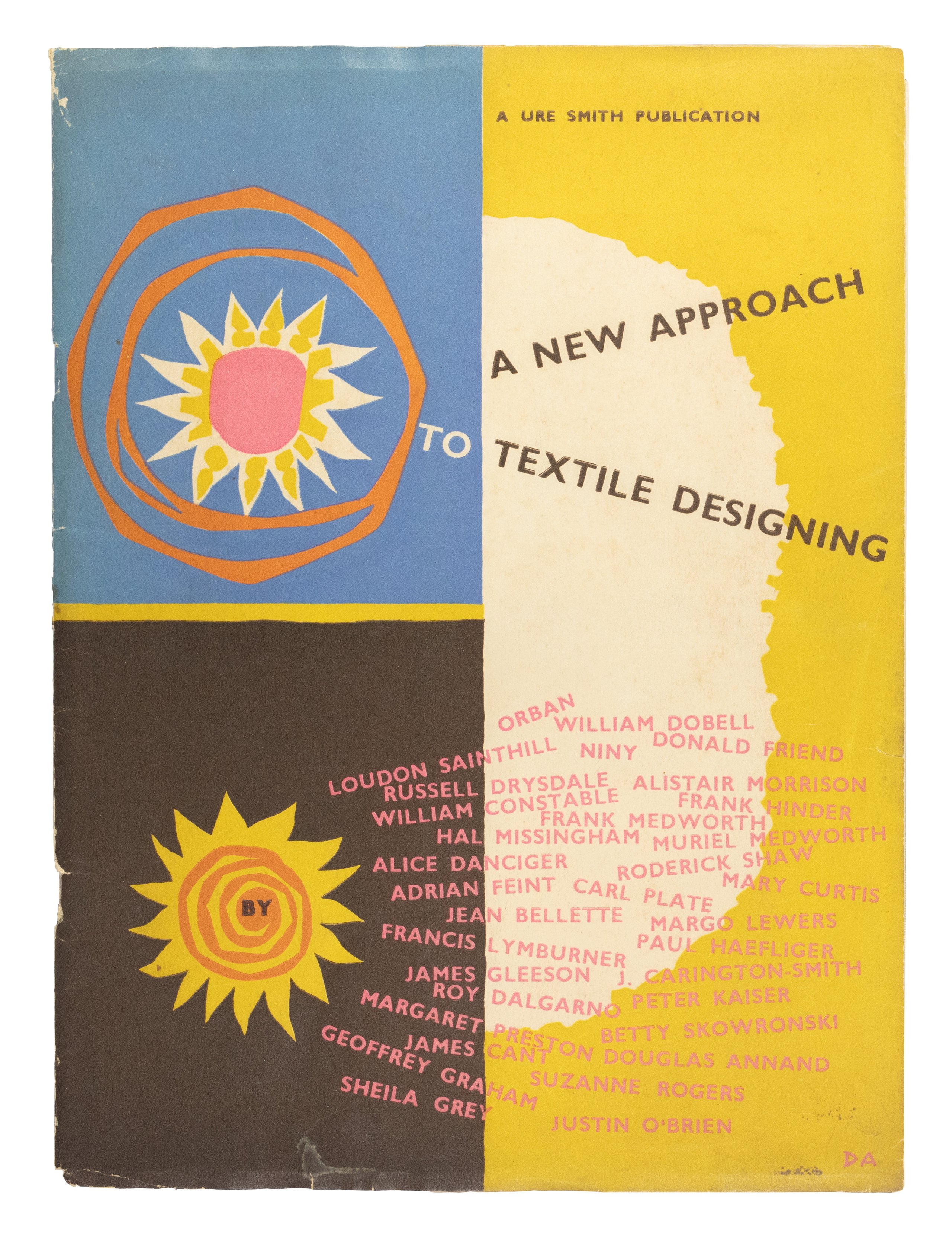 'A New Approach to Textile Designing' book published by Ure Smith Pty Ltd