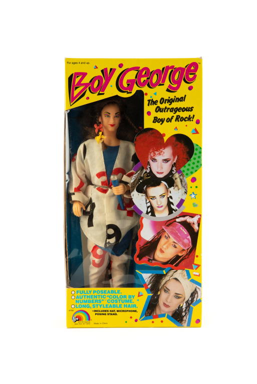Boy George doll in box
