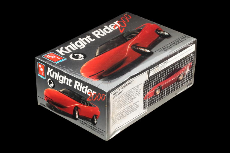 'KITT' toy model kit from the TV show 'Knight Rider'
