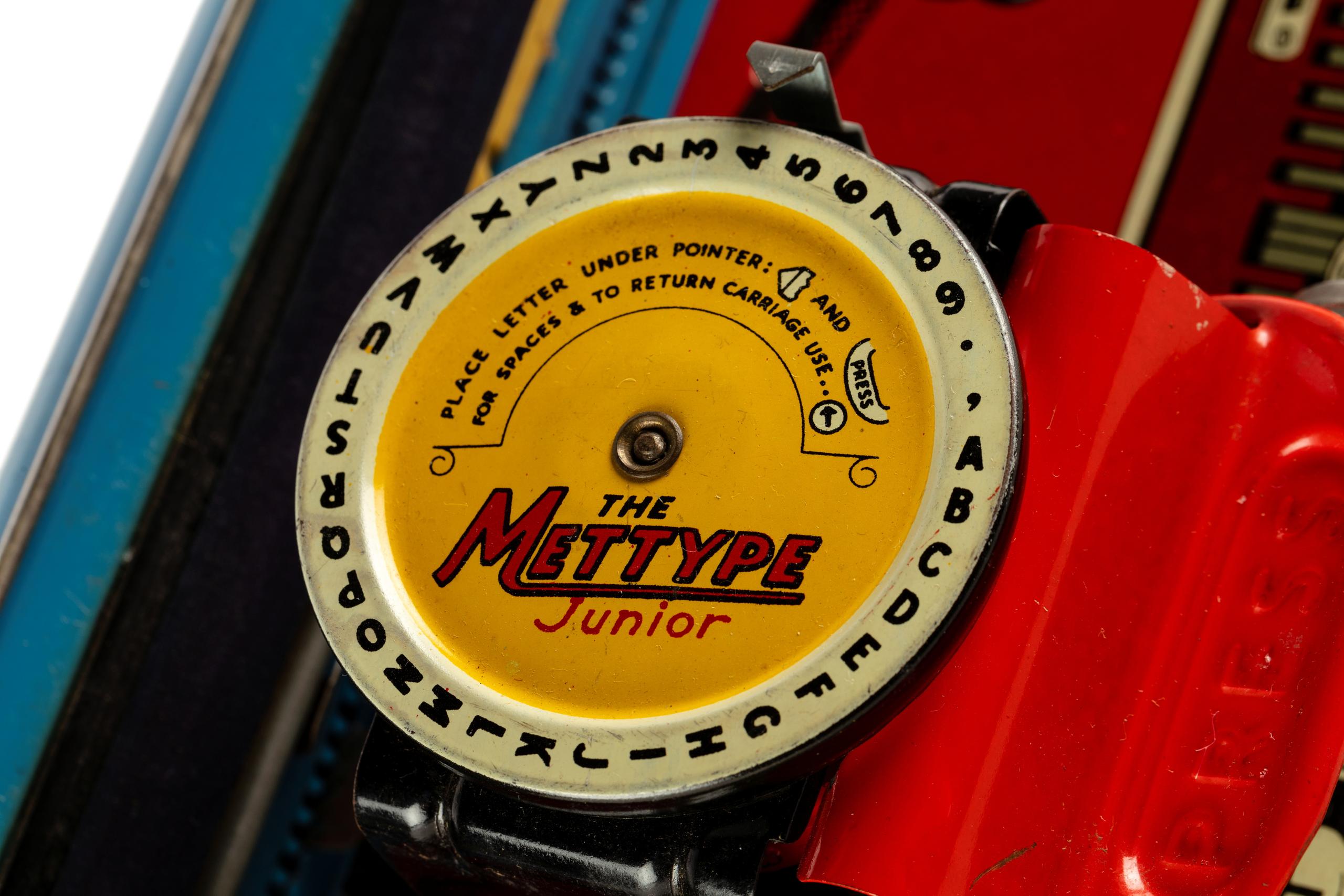 Powerhouse Collection - 'Mettype Junior' toy typewriter, c 1955