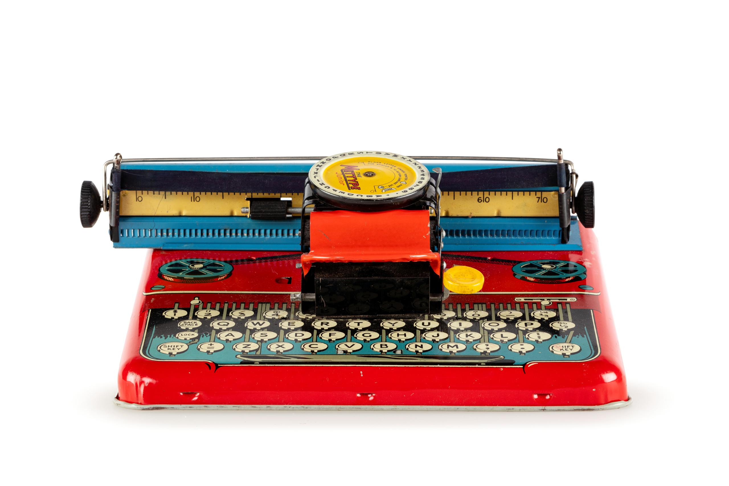 Mettoy Minor タイプライター 1961年製 Powerhouse Collection - 'Mettype Junior' toy typewriter, c 1955