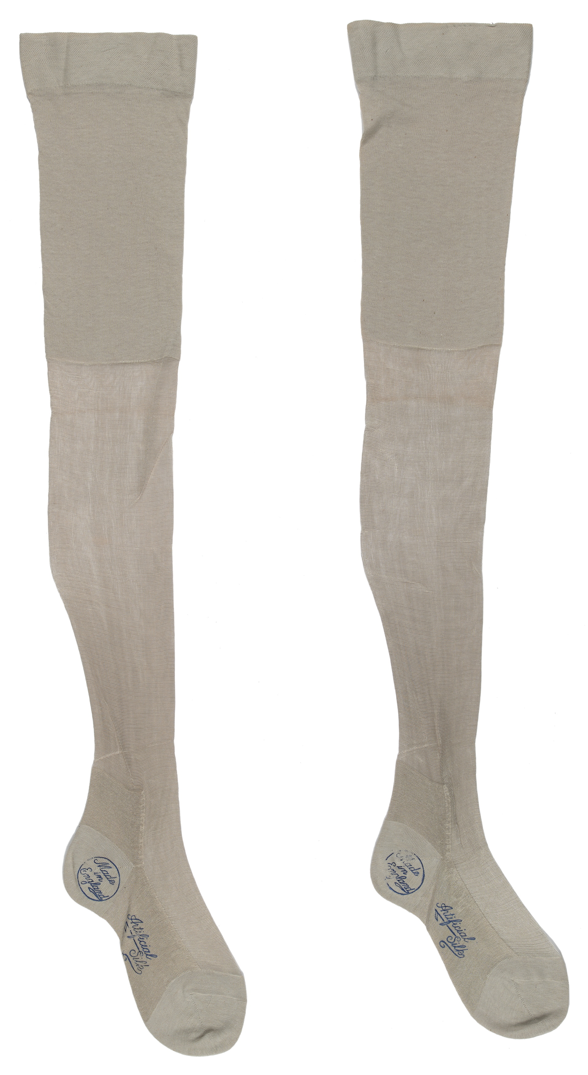 Pair of womens stockings from England