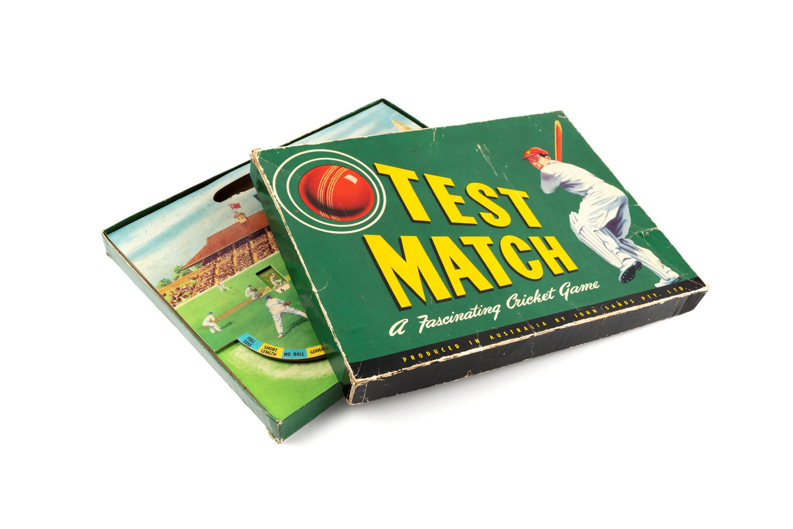 'Test Match' board game with box
