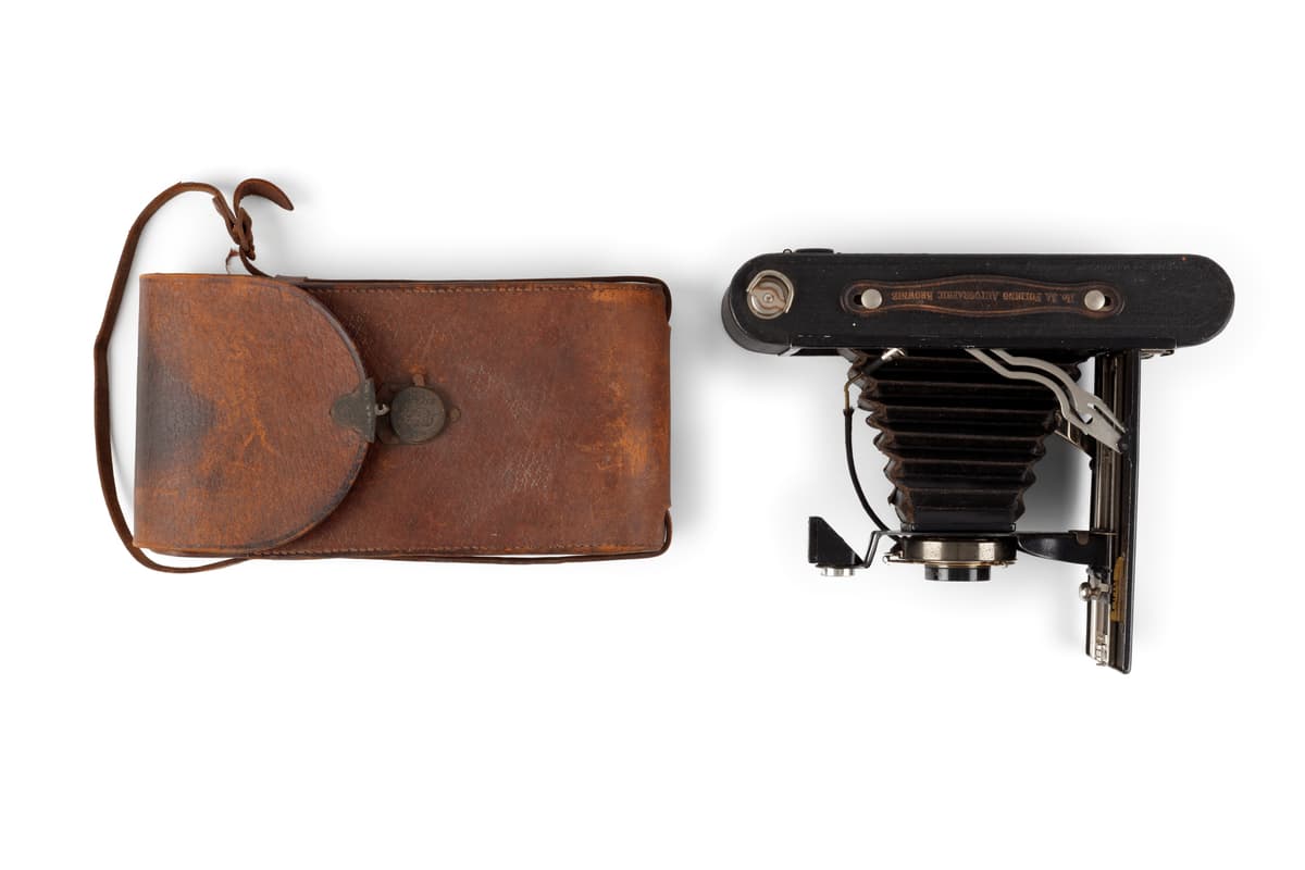 Powerhouse Collection - 'Folding Autographic Brownie' camera by