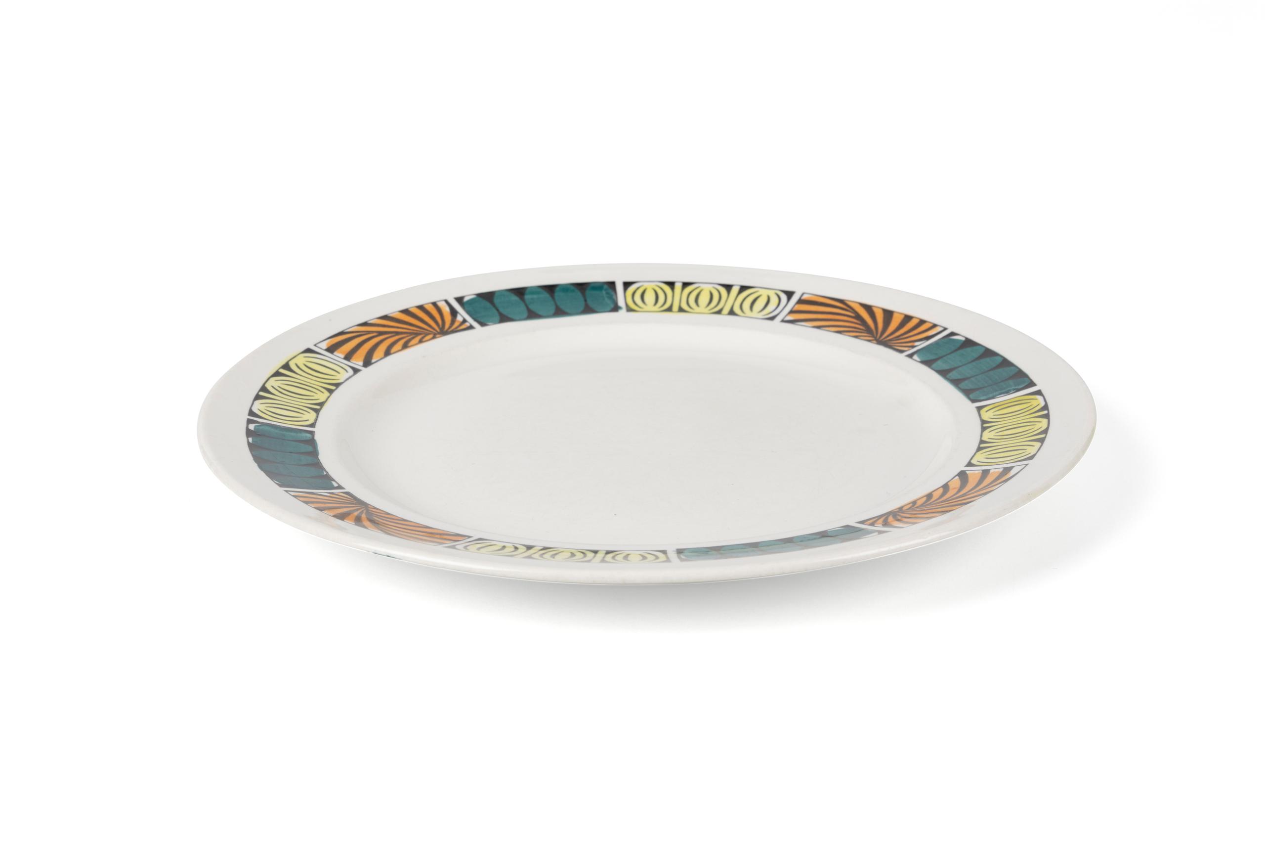 Powerhouse Collection - 'Mardi Gras' dinner plate made by James