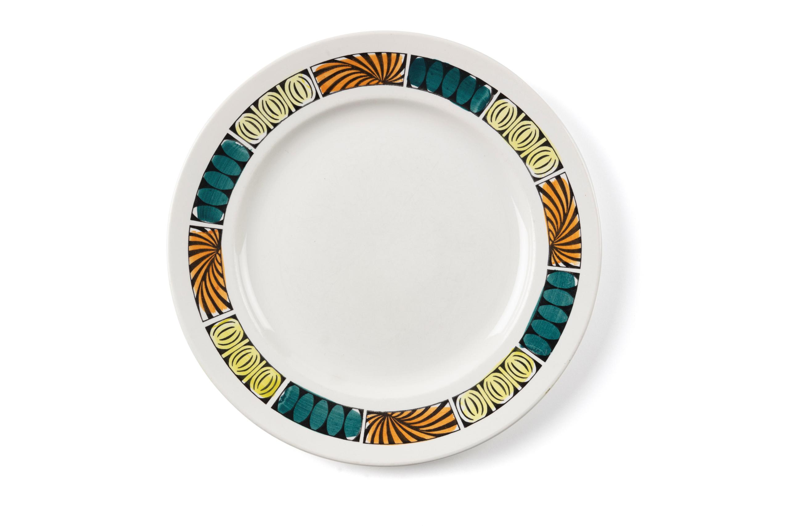 Powerhouse Collection - 'Mardi Gras' dinner plate made by James