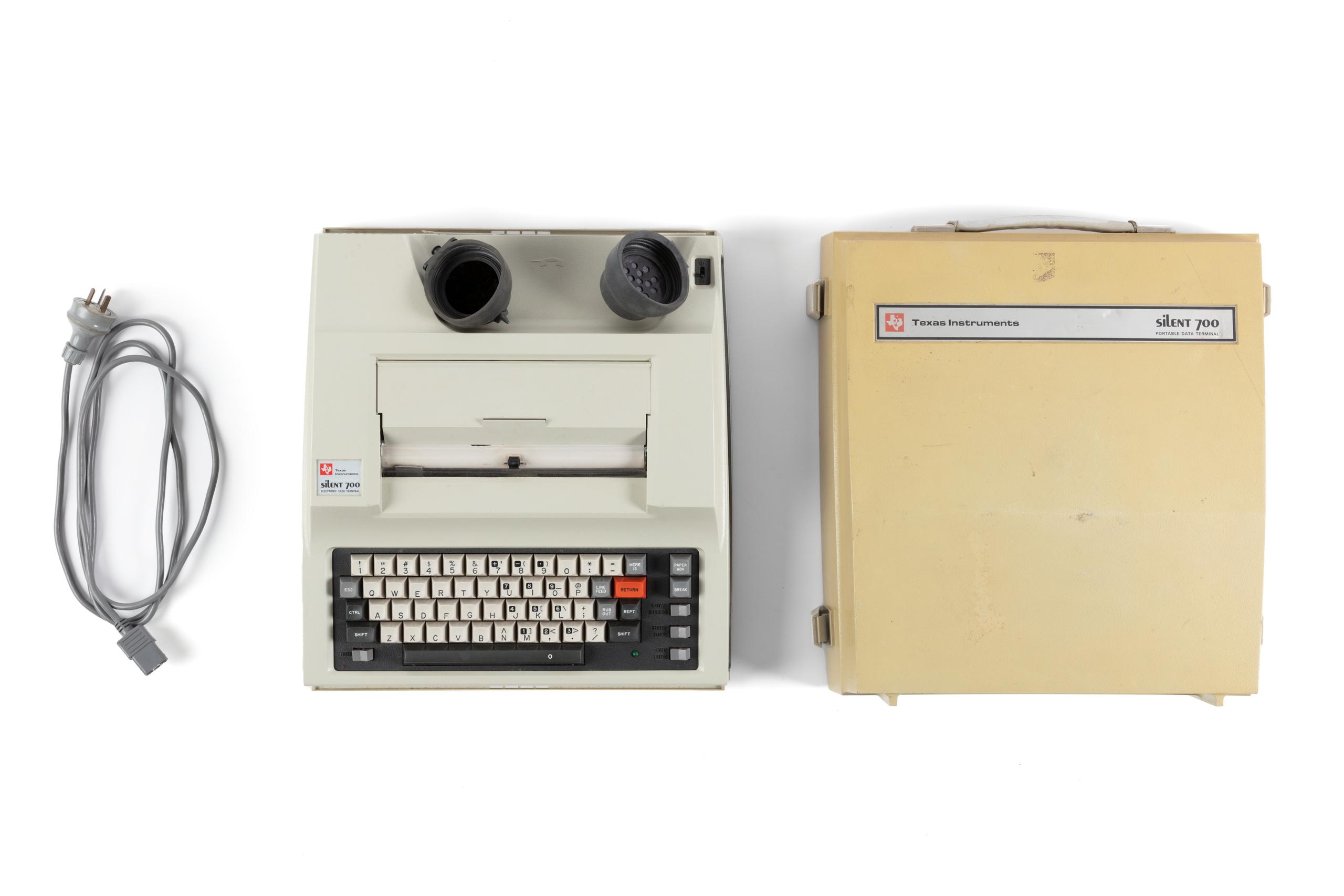 Powerhouse Collection - ⁨Texas Instruments Silent 700 modem⁩, 1971