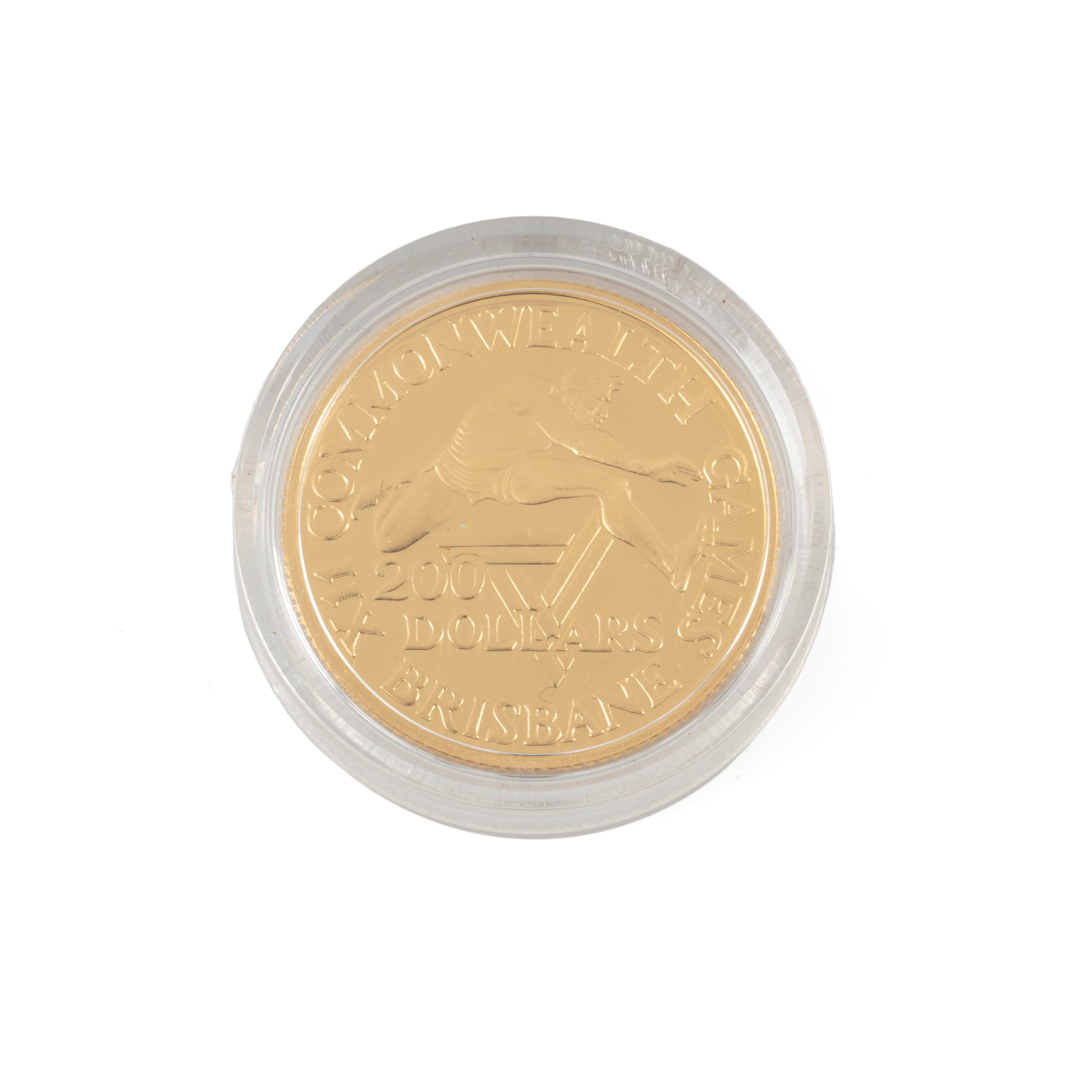 Australian Two Hundred Dollars proof coin in case