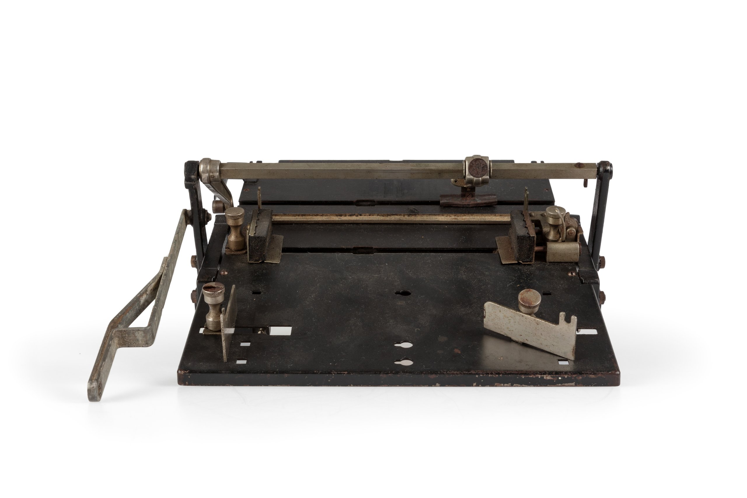 Mimeograph with paper trays made by A B Dick Company