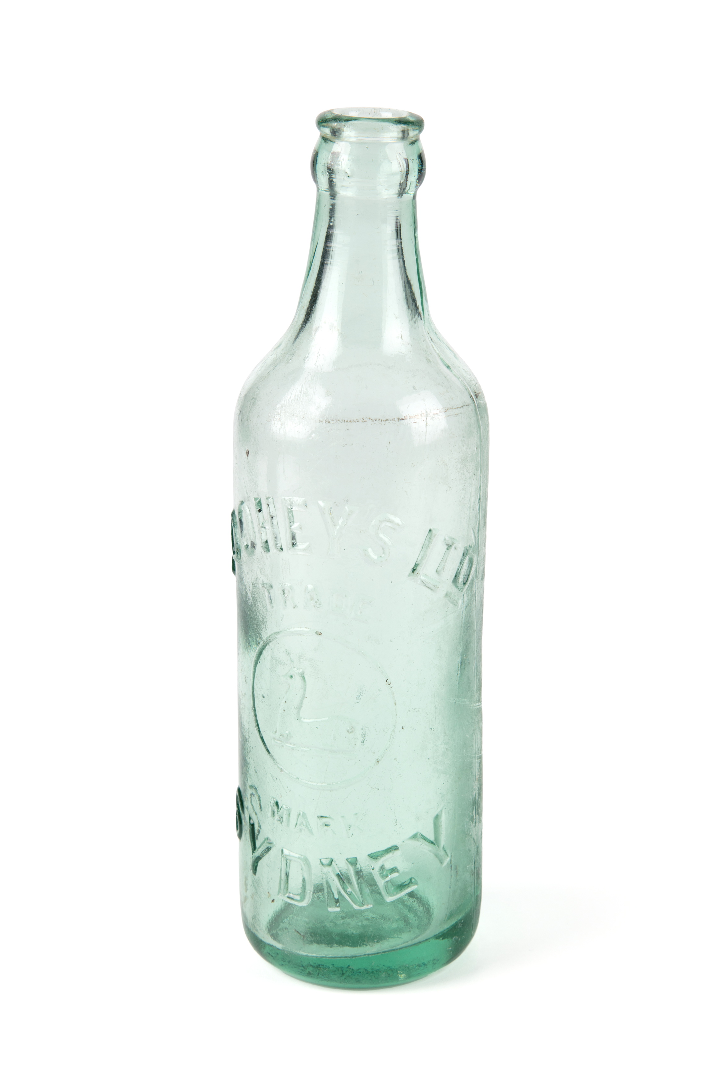 Tooheys green glass bottle