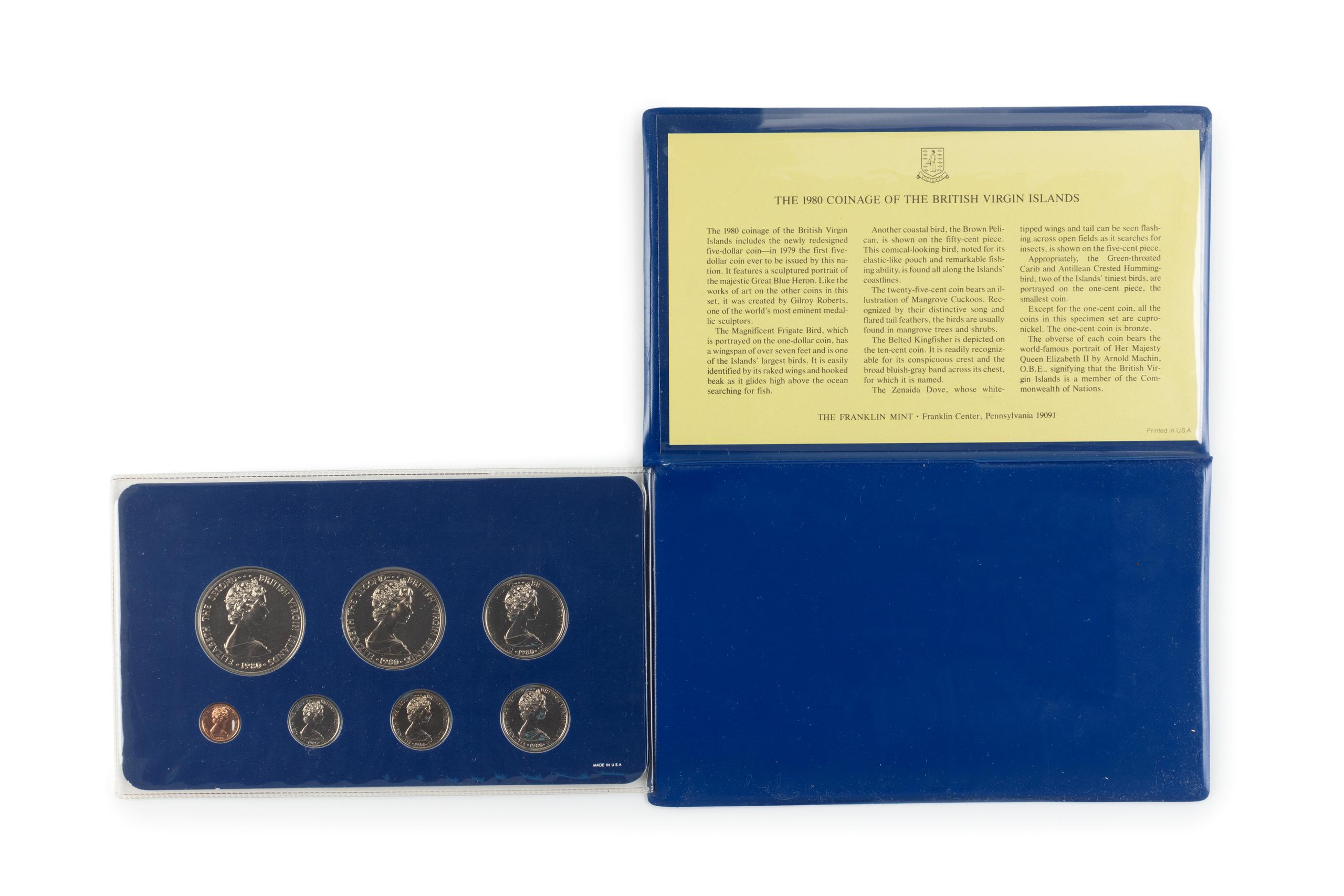 Powerhouse Collection - British Virgin Islands proof coin set, 1980